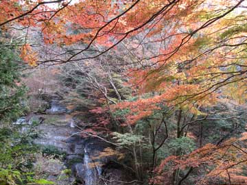 亀山湖-猪ノ川黒滝